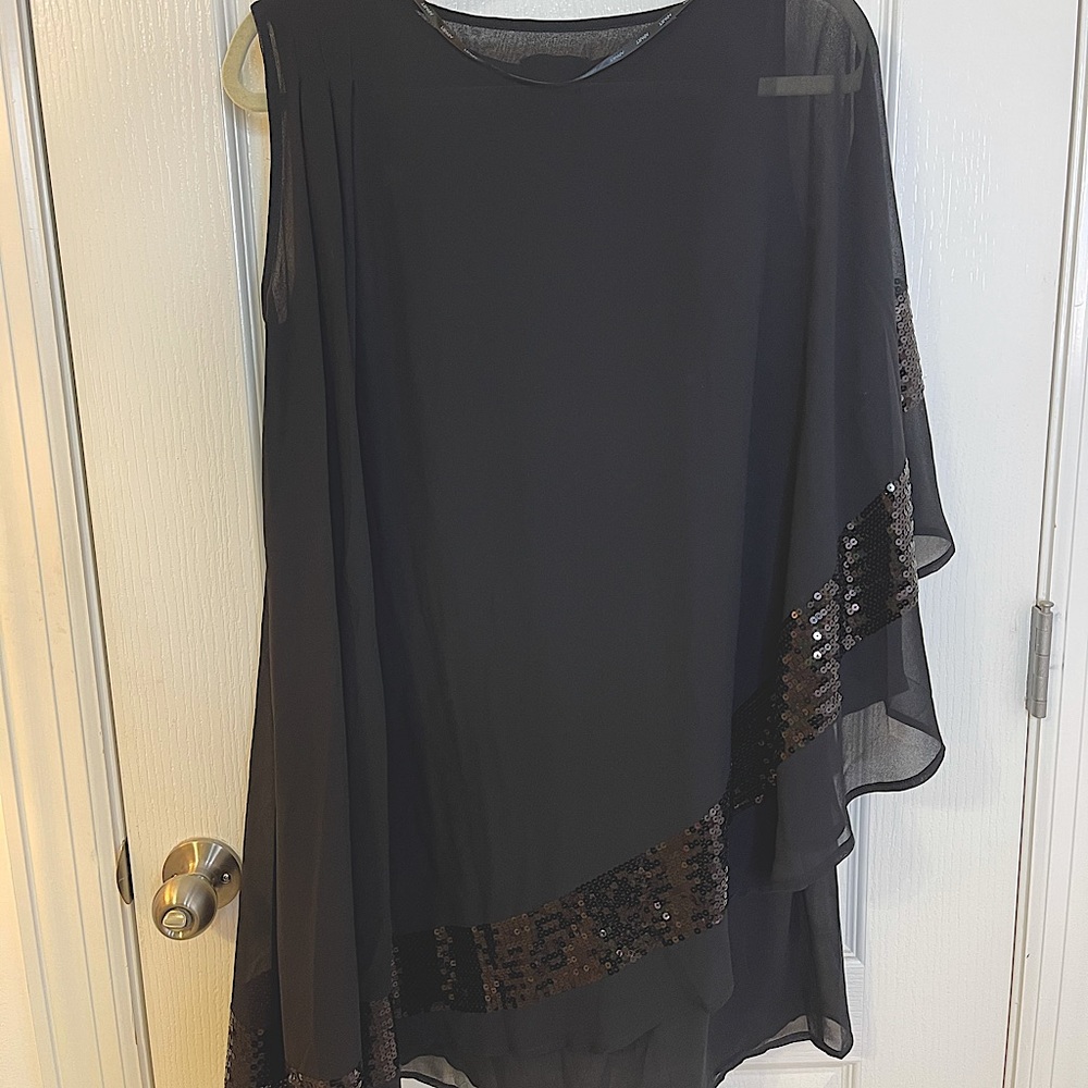 Black dress w/ sequins!